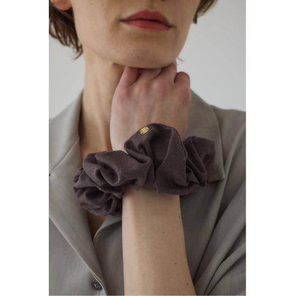 シュシュ 入学式 Natural texture scrunchie ナチュラルテクスチャーシュシュ
