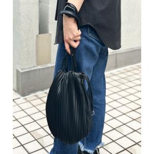 トートバッグ 「Legato Largo」レガートラルゴ プリーツ トートバッグ レディース