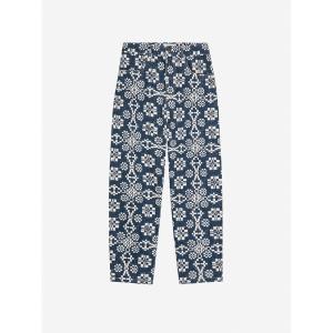 パンツ Kaleidoscope pattern high waist jeans レディース