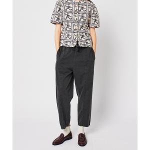 パンツ Dark grey cocoon pants レディース メンズ