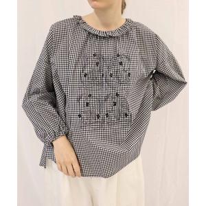 ブラウス シャツ Dance「フリル襟ブラウス」 レディース