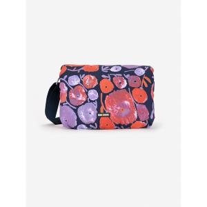 ウエストポーチ ウエストバッグ Dahlia pattern crossbody bag レディース