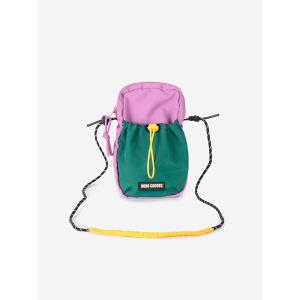 ポーチ Color block technical mini bag レディース