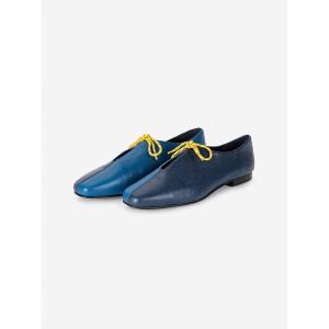 シューズ Color block ballet flats レディース