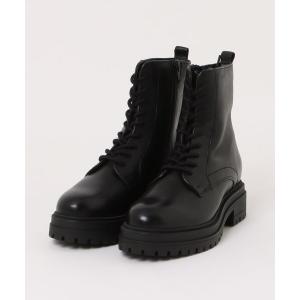 ブーツ KLONDIKE/クロンダイク 本革 厚底 レースアップブーツ レディース