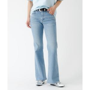 ジーンズ デニム デニムパンツ 「SOMETHING / サムシング」LISA フレアデニムパンツ レディース