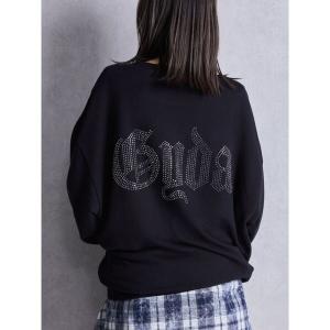 パーカー グレーはWEB限定カラー！GG BACK bijouプルオーバー レディース
