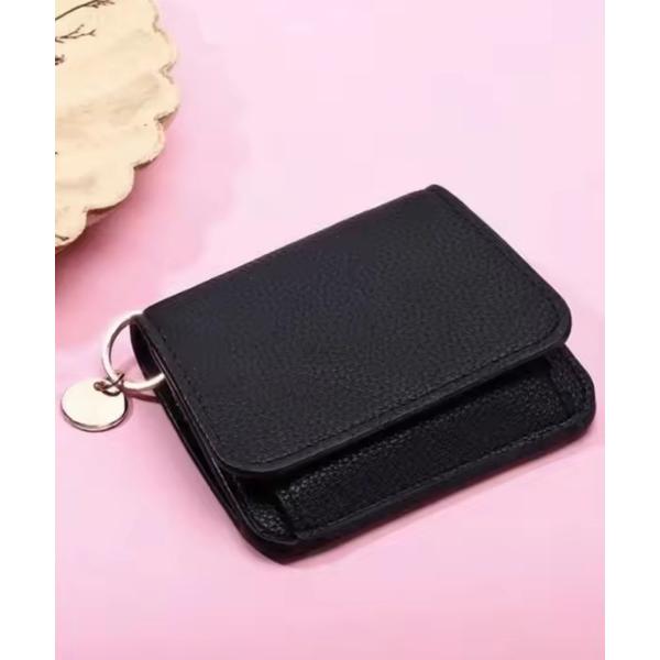 二つ折り財布 財布 urbanfemine./チャーム付きミニ財布 U7542 レディース