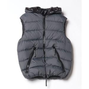 「DUVETICA」 ダウンベスト 46 グレー メンズ