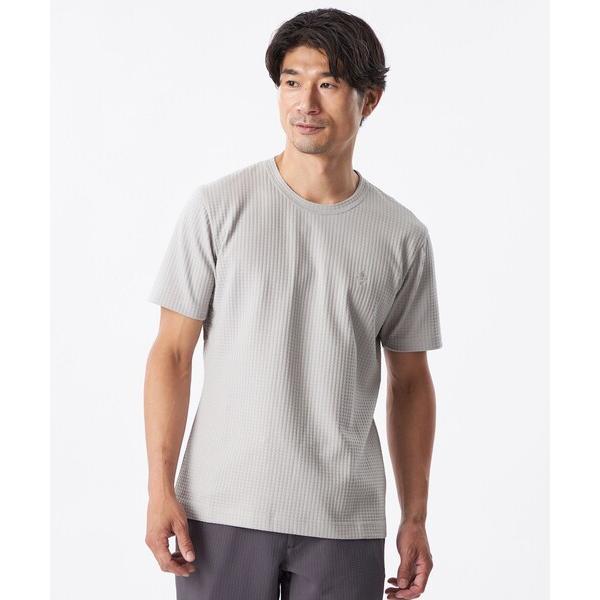 tシャツ スクエアリンクスジャカードカットソー メンズ
