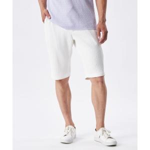パンツ アセテートニットショートパンツ メンズ