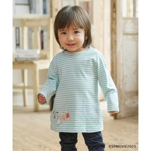 tシャツ 「80-100cm」シナぷしゅレースカラー チュニック キッズ 子供