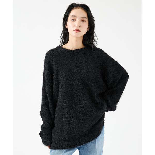 セーター ニット 「Revo.レボ」 モヘアライク オーバーニット/ルーズフィット /ユニセックス ...