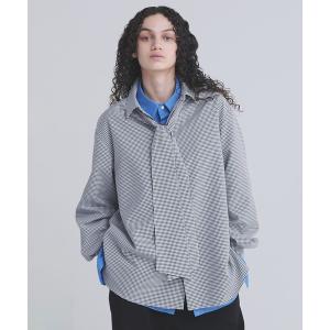 シャツ Gingham Check Bow Tie Shirt メンズ レディース