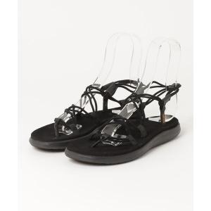 「Teva」 フラットサンダル 6 ブラック レディース