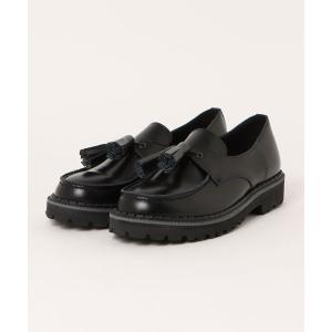 「ZUCCa」 ローファー L size ブラック メンズ