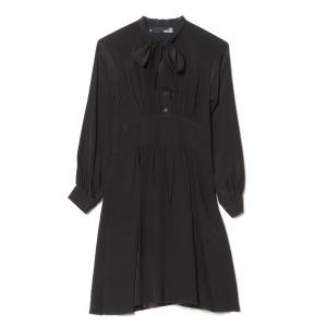 「Love Moschino」 長袖ワンピース 34 ブラック レディース
