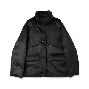 ダウンジャケット ダウン High Count Taffeta Removable Sleeve Down Jacket メンズ レディース