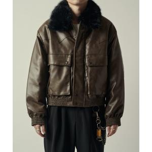 LOVELESS（ラブレス） ブルゾン アウター フェイクシアリング