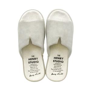 スリッパ Henry Studio 前開きスリッパ