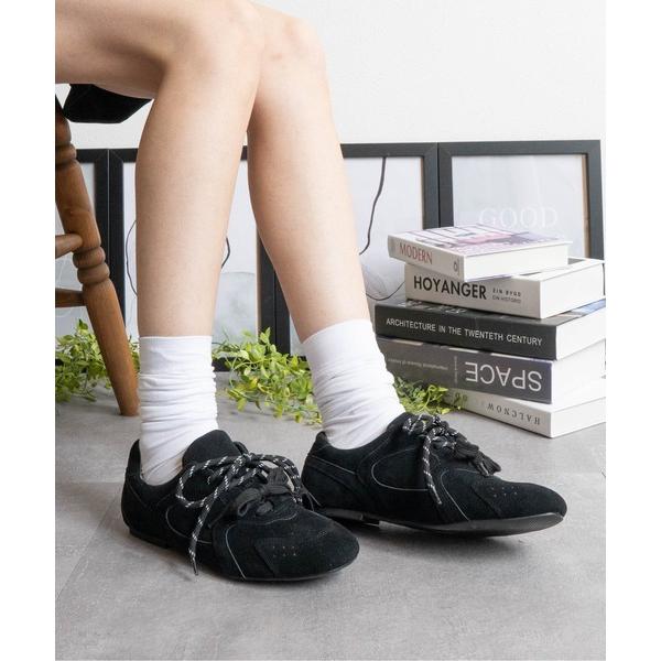 スニーカー Wコードスニーカー レディース