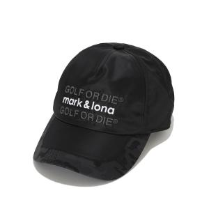 新品】MARK&LONA マークアンドロナ キャップ ブラック系 FREE ゴルフ