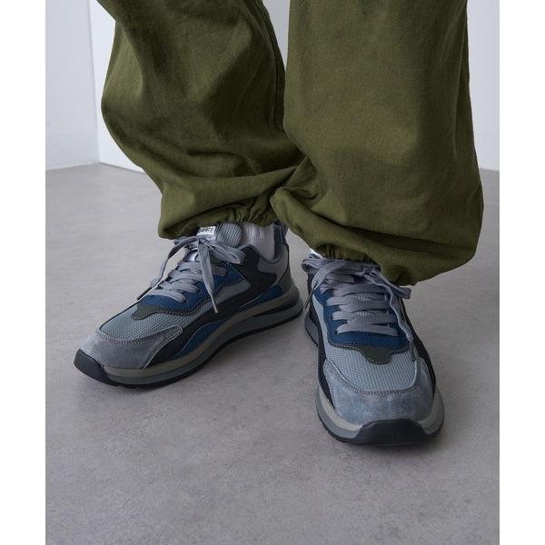 スニーカー 「SETUP7」レトロランニングスニーカー KNF-TP メンズ