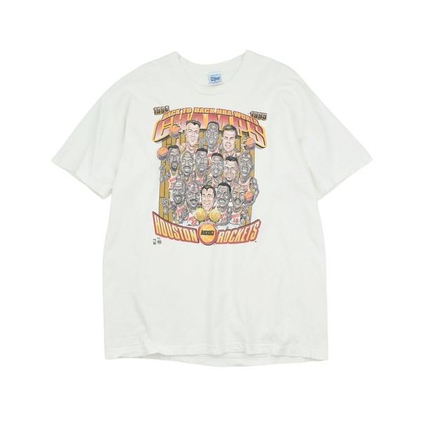 tシャツ 「USED」90’s SALEM “NBA Houston Rockets” バスケ Tシ...
