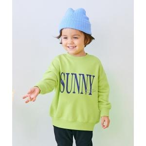 トレーナー  「EN-JOY」どっちも前だから1人でお着替え 裏起毛じゃない カラフル トレーナー キッズ 子供服 男の子 女の子