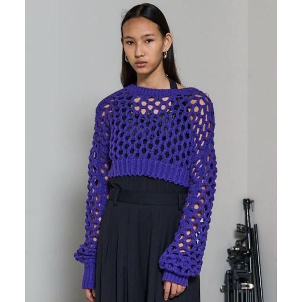 カーディガン 2way Mesh Knitted Bolero/2WAYメッシュニットボレロ レディ...