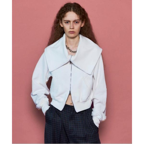 パーカー Big Collar Hoodie/ビッグカラーパーカー レディース