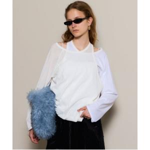 tシャツ 2way Balloon Tops/2WAYバルーントップス「MAISON SPECIAL/メゾンスペシャル」 レディース