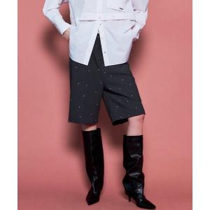 MAISON SPECIAL（メゾンスペシャル） パンツ Flocky Lace Pants