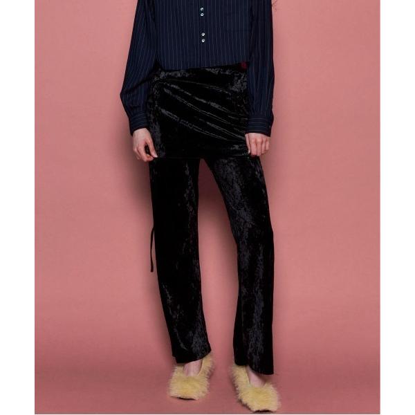 パンツ Multiway Layered Velour Pants/マルチウェイレイヤードベロアパン...