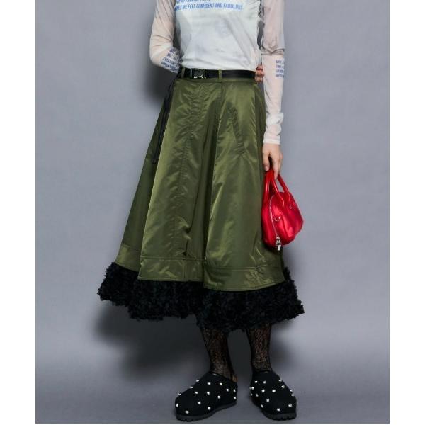 スカート Belted 2way Flower Hem Volume Skirt/ベルテッド2WAY...