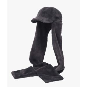 キャップ 帽子 OVERRIDE  MINIFUR WINTER SCARFCAP SGP / オーバーライド レディース メンズ