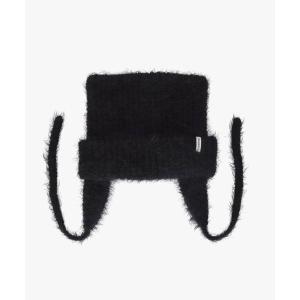ニット帽 ニットキャップ OVERRIDE  KNIT FLUFFY CAT GUIDE / オーバーライド レディース