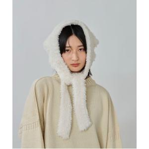 帽子 ハット OVERRIDE  KNIT FURRY SCARF / オーバーライド レディース