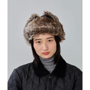 帽子 ハット OVERRIDE  REC WOLF KP TRAPPER SG / オーバーライド レディース