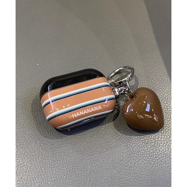 スマホケース ハートキーリングエアポッズケース/AirPods Pro(第1/第2世代)/AirPo...