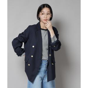 ジャケット テーラードジャケット ダブルブレストジャケット レディース