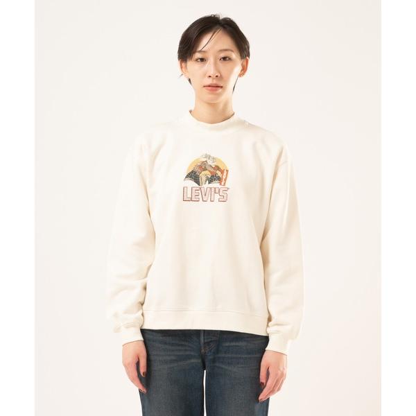 トレーナー スウェット Levi's/リーバイス モックネックスウェットシャツ レディース
