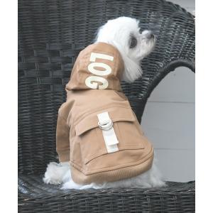犬 服 LOGOS/ミリタリー風ジャケット