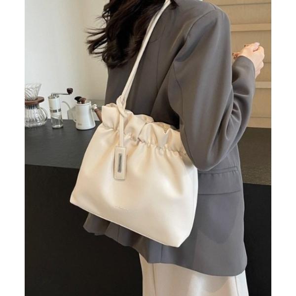 ショルダーバッグ バッグ ギャザーフリルショルダーバッグ レディース