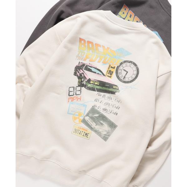 トレーナー スウェット 「BACK TO THE FUTURE/バックトゥザフューチャー」裏起毛ピグ...