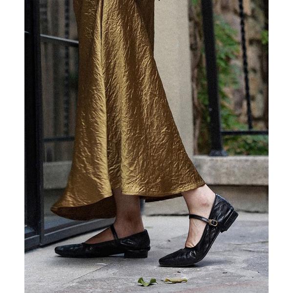 パンプス DECADE CLASSIC スクエアメリージェーンパンプス