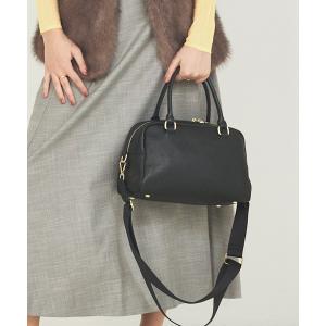 ボストンバッグ ●SOEUR/レザーボストンバッグ レディース