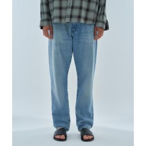 ジーンズ ESTNATION / AUTHEN テーパードデニムパンツ メンズ