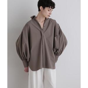 LE PHIL（ル フィル） ブラウス シャツ タイプライターギャザー