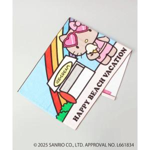 212 KITCHEN STORE 日焼けハローキティ 刺繍ハンドタオル PK